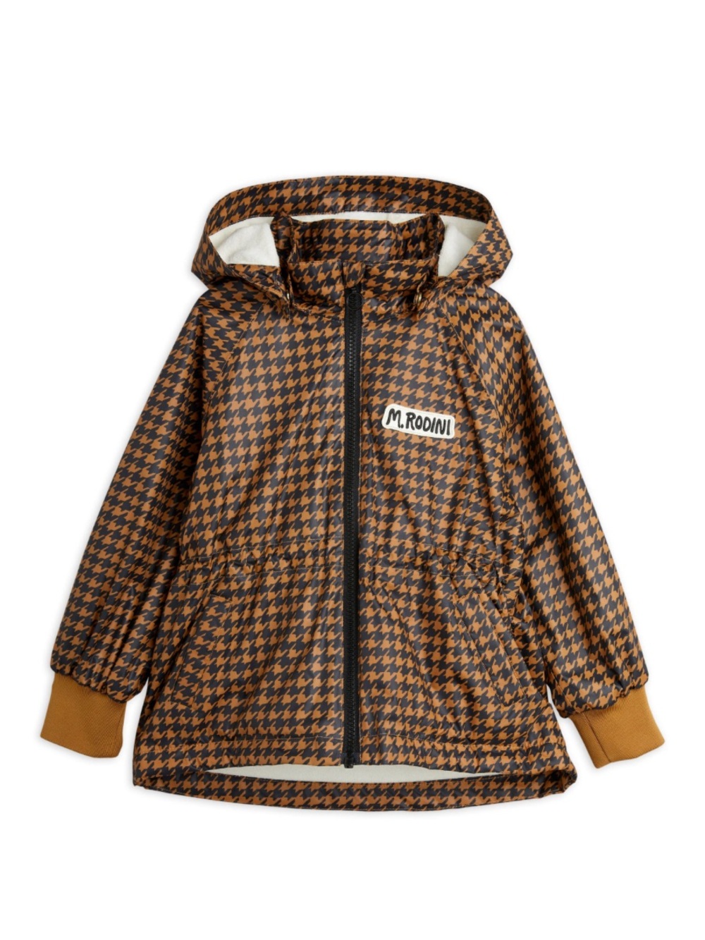 Mini Rodini Houndstooth Rain Wind Jacket - Picture 8 of 8